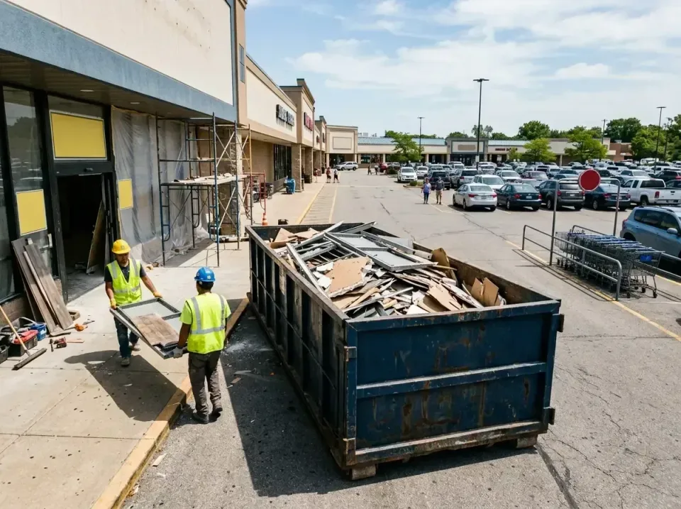 retail-store-renovation-debris-003 — frequently asked questions, Roll-off Dumpster Rentals in Reminderville, OH